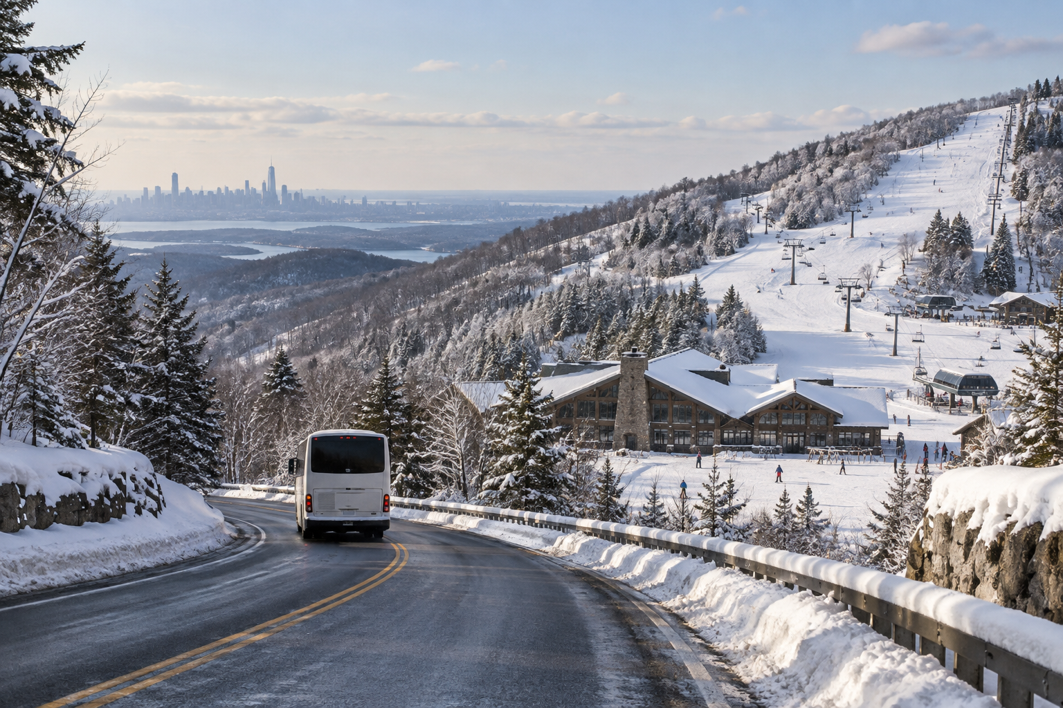 Closest Ski Resorts to New York City: Distance & Travel Time