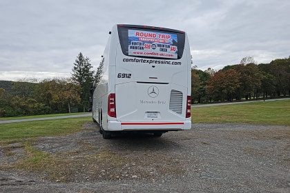 Comfort bus to Hunter mountain