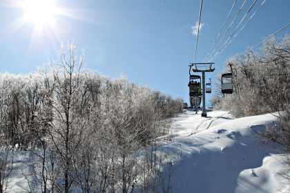 skiing mountain creek