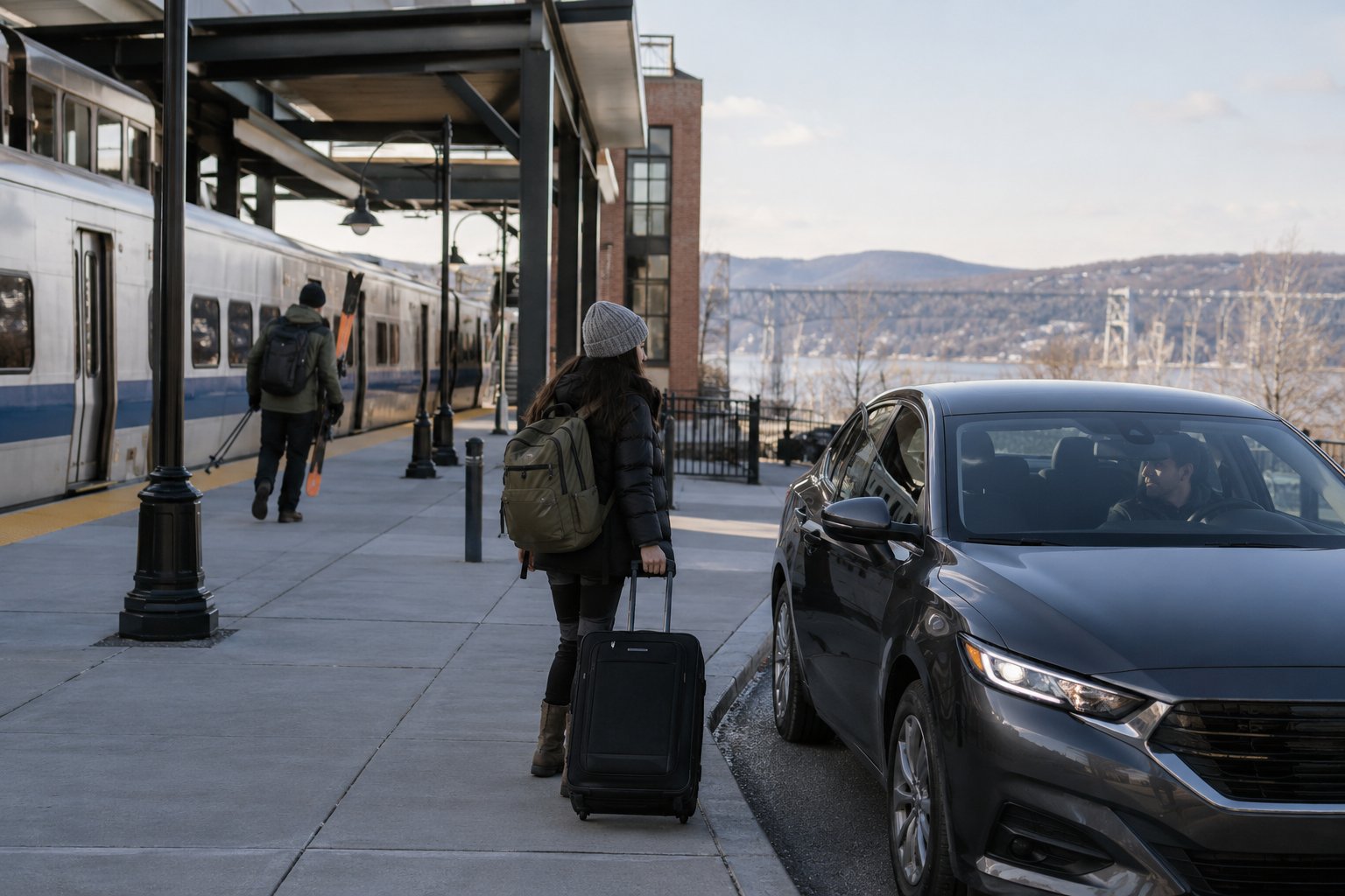 3. Take Metro-North to Poughkeepsie, Then Uber or Lyft
